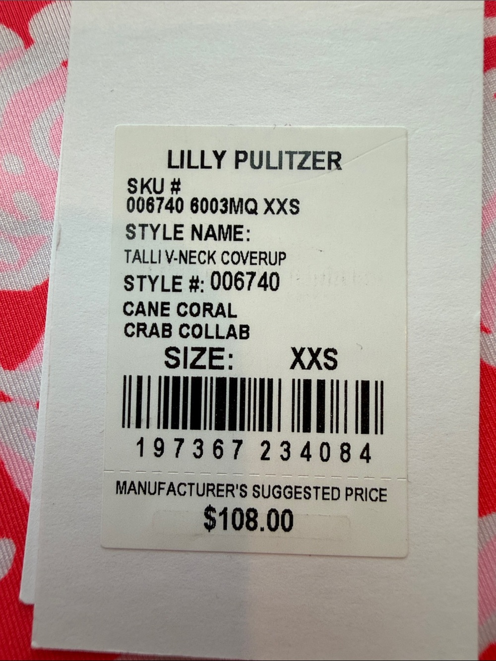 πΈππ¦ Lilly Pulitzer Talli V-Neck Cover-Up - Picture 6 of 12